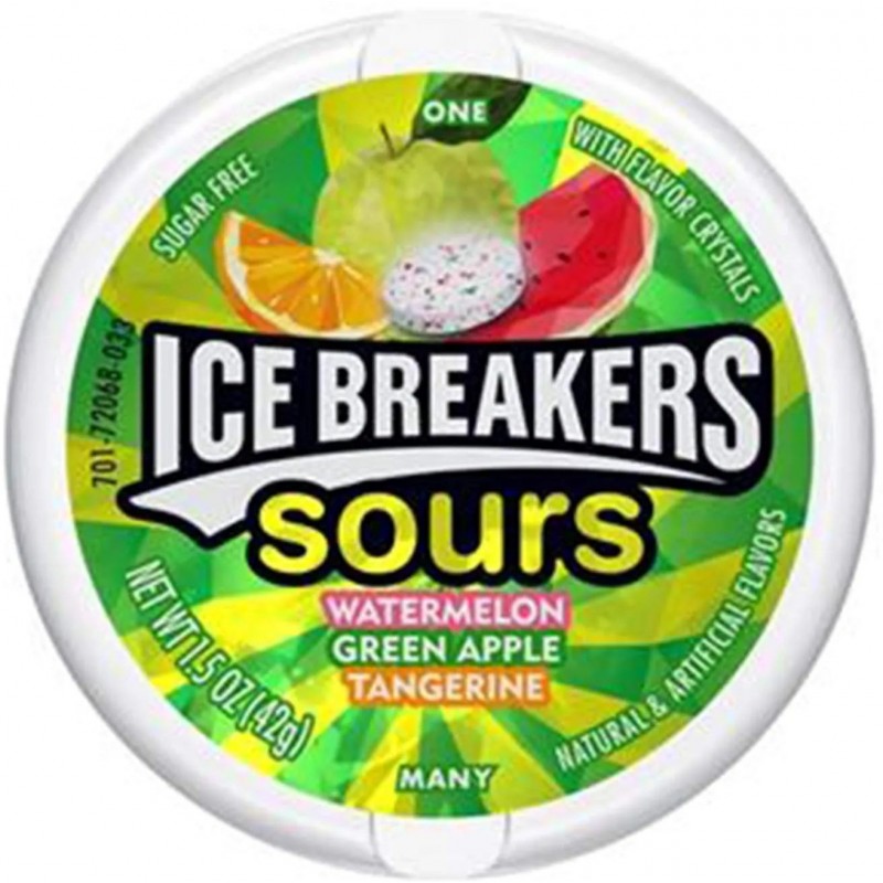 Ice Breakers Sours WM GA TNG 42g * 8