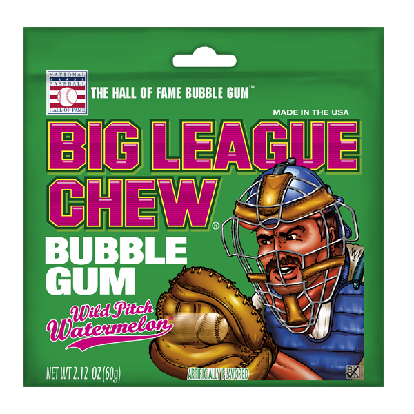 Big League Chew Wild Pitch Watermelon 60g * 12