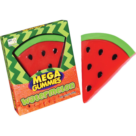 Mega Watermelon Slice Gummy 600g