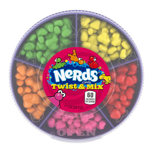 Wonka Nerds Twist & Mix 59.5g * 6