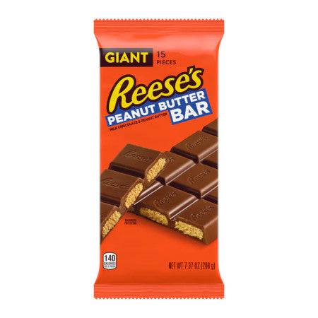 Reeses Peanut Butter Giant Bar 208g * 12