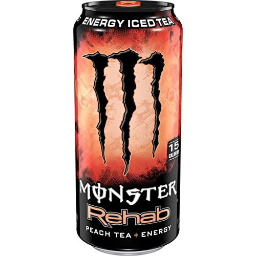 Monster Energy Rehab Peach Tea 458mL * 24