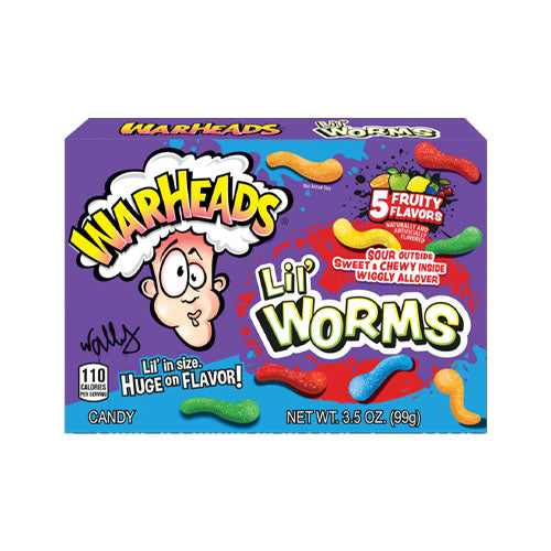 Warheads Lil Worms 99g * 12